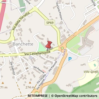 Mappa Via Castellamonte, 38/2, 10010 Banchette, Torino (Piemonte)