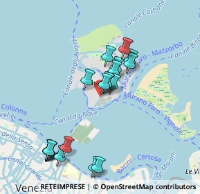 Mappa Fondamenta dei Vetrai, 30141 Venezia VE, Italia (0.932)