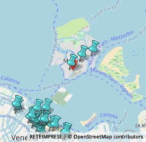 Mappa Fondamenta dei Vetrai, 30141 Venezia VE, Italia (1.562)