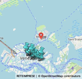 Mappa Fondamenta dei Vetrai, 30141 Venezia VE, Italia (1.9695)