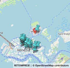 Mappa Fondamenta dei Vetrai, 30141 Venezia VE, Italia (1.7435)