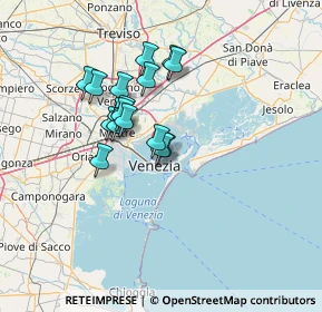 Mappa Fondamenta dei Vetrai, 30141 Venezia VE, Italia (10.74176)