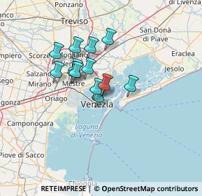 Mappa Fondamenta dei Vetrai, 30141 Venezia VE, Italia (9.80154)