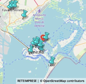 Mappa Fondamenta dei Vetrai, 30141 Venezia VE, Italia (3.9125)