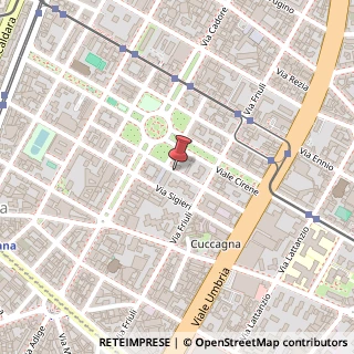 Mappa 3 Via Ferrini Contardo, Milano, MI 20135, 20135 Milano MI, Italia, 20135 Milano, Milano (Lombardia)