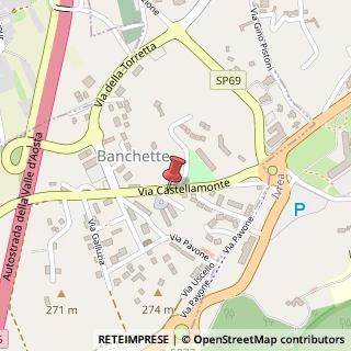 Mappa Via Castellamonte, 31, 10010 Banchette, Torino (Piemonte)