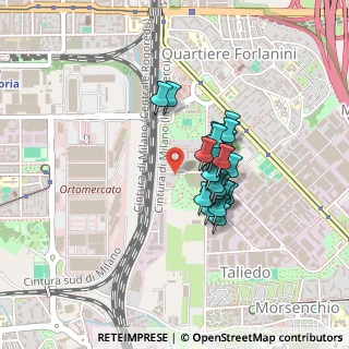 Mappa Via Norico, 20138 Milano MI, Italia (0.29231)