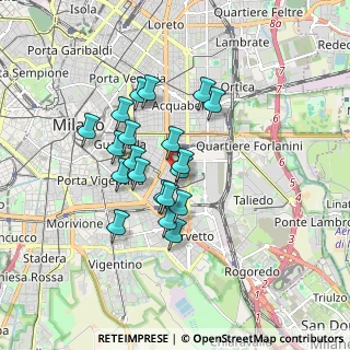 Mappa Piazza Insubria, 20137 Milano MI, Italia (1.378)