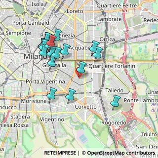 Mappa Piazza Insubria, 20137 Milano MI, Italia (1.9695)