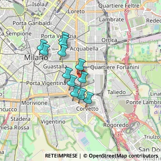 Mappa Piazza Insubria, 20137 Milano MI, Italia (1.38)
