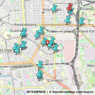 Mappa Piazza Insubria, 20137 Milano MI, Italia (1.1115)