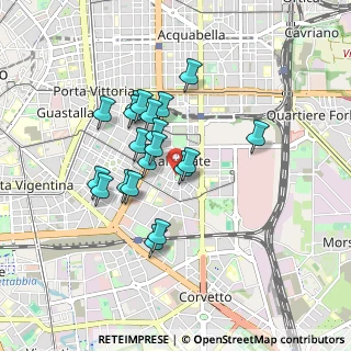 Mappa Piazza Insubria, 20137 Milano MI, Italia (0.7155)