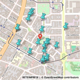 Mappa Piazza Insubria, 20137 Milano MI, Italia (0.2545)