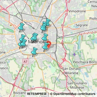 Mappa Piazza Insubria, 20137 Milano MI, Italia (3.4775)