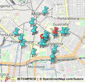 Mappa Via Carlo Crivelli, 20129 Milano MI, Italia (0.7085)