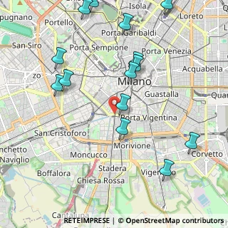 Mappa Vicolo Calusca, 20123 Milano MI, Italia (2.41929)