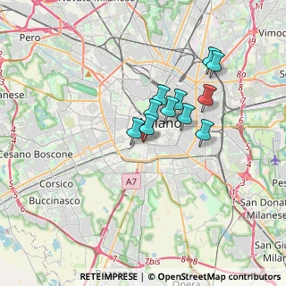 Mappa Viale D'annunzio Gabriele, 20123 Milano MI, Italia (2.60545)