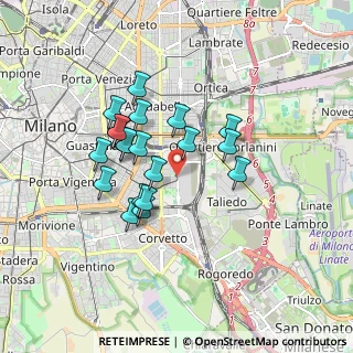 Mappa Via Monti Lepini, 20137 Milano MI, Italia (1.439)