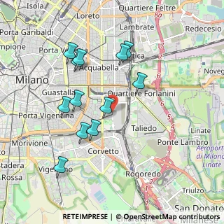 Mappa Via Monti Lepini, 20137 Milano MI, Italia (1.81667)