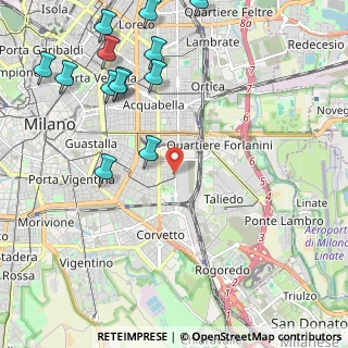 Mappa Via Monti Lepini, 20137 Milano MI, Italia (2.76308)