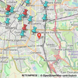 Mappa Via Monti Lepini, 20137 Milano MI, Italia (3.06333)