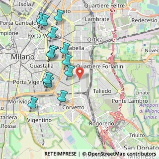 Mappa Via Monti Lepini, 20137 Milano MI, Italia (2.18)