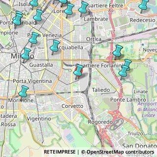 Mappa Via Monti Lepini, 20137 Milano MI, Italia (3.25368)