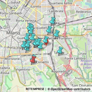 Mappa Via Monti Lepini, 20137 Milano MI, Italia (1.54158)