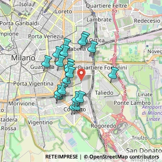 Mappa Via Monti Lepini, 20137 Milano MI, Italia (1.467)