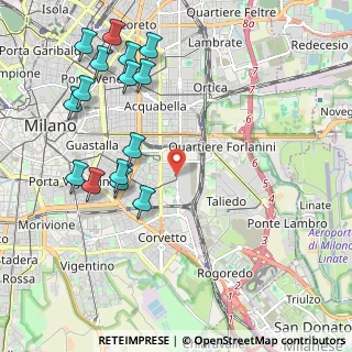 Mappa Via Monti Lepini, 20137 Milano MI, Italia (2.43267)