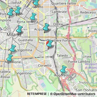 Mappa Via Monti Lepini, 20137 Milano MI, Italia (2.90769)