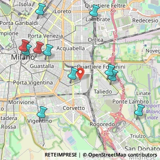 Mappa Via Monti Lepini, 20137 Milano MI, Italia (2.64636)