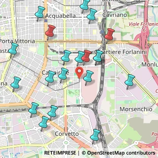 Mappa Via Monti Lepini, 20137 Milano MI, Italia (1.18)