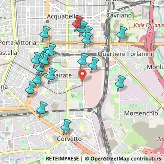Mappa Via Monti Lepini, 20137 Milano MI, Italia (1.1185)