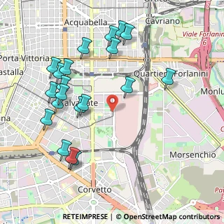 Mappa Via Monti Lepini, 20137 Milano MI, Italia (1.112)