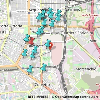 Mappa Via Monti Lepini, 20137 Milano MI, Italia (1.0665)
