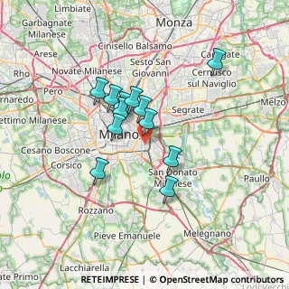 Mappa Via Monti Lepini, 20137 Milano MI, Italia (5.30417)