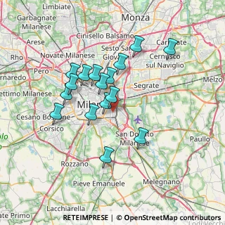 Mappa Via Monti Lepini, 20137 Milano MI, Italia (6.1275)