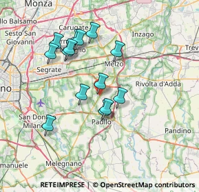 Mappa Via Trento, 20049 Settala MI, Italia (6.43429)