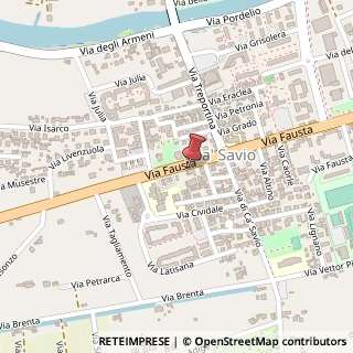 Mappa Via Fausta, 86, 30013 Cavallino-Treporti, Venezia (Veneto)