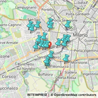 Mappa Napoli, 20146 Milano MI, Italia (1.404)