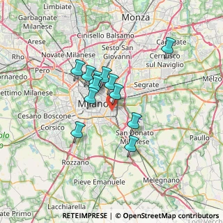 Mappa Via Monte Velino, 20137 Milano MI, Italia (5.23)