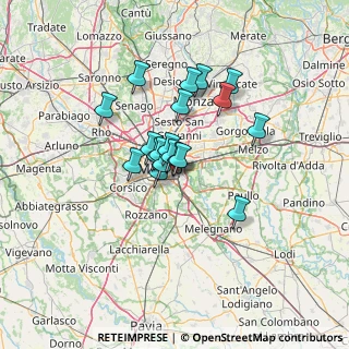 Mappa Via Monte Velino, 20137 Milano MI, Italia (9.23789)