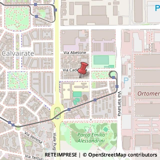 Mappa Via Monte Velino, 13, 20137 Milano, Milano (Lombardia)