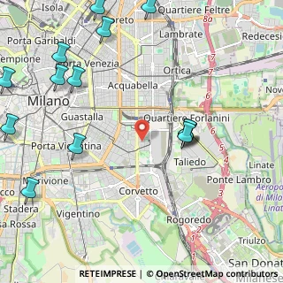 Mappa Via Monte Velino, 20137 Milano MI, Italia (2.82357)