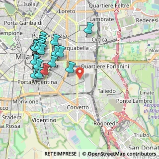 Mappa Via Monte Velino, 20137 Milano MI, Italia (2.311)