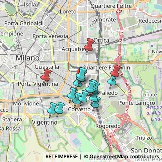 Mappa Via Monte Velino, 20137 Milano MI, Italia (1.35647)