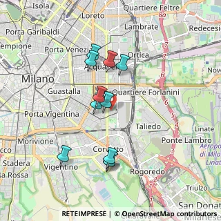 Mappa Via Monte Velino, 20137 Milano MI, Italia (1.63818)