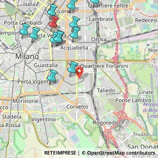 Mappa Via Monte Velino, 20137 Milano MI, Italia (2.63846)