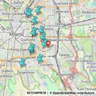 Mappa Via Monte Velino, 20137 Milano MI, Italia (2.00846)
